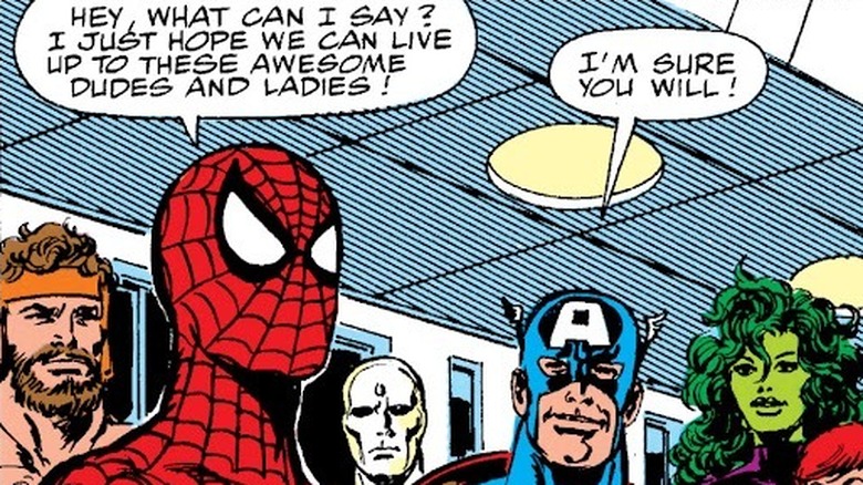 Spider-Man becoming Avengers reservist