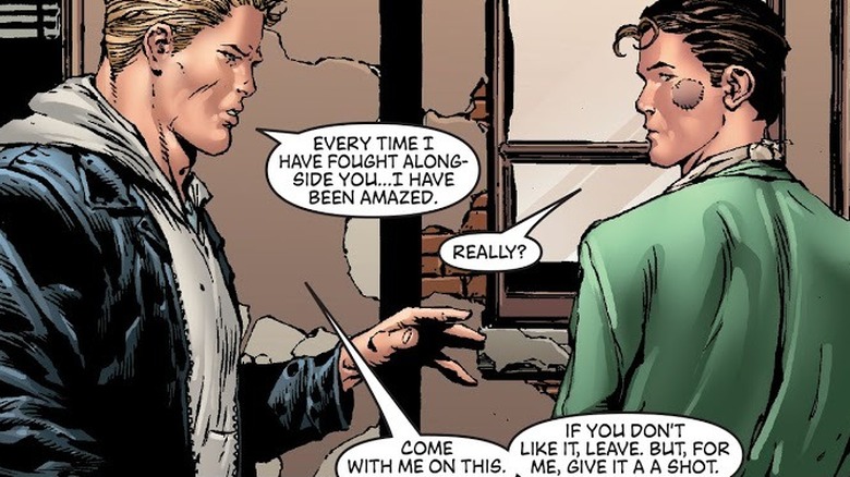 Steve Rogers recruits Peter Parker