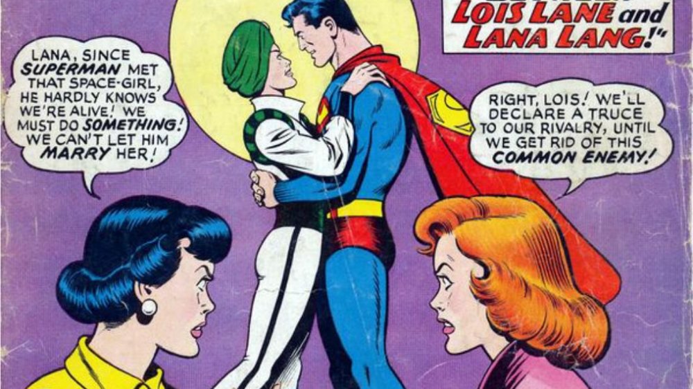 A typical Lois-and-Lana plot from the Silver Age, from DC Comics