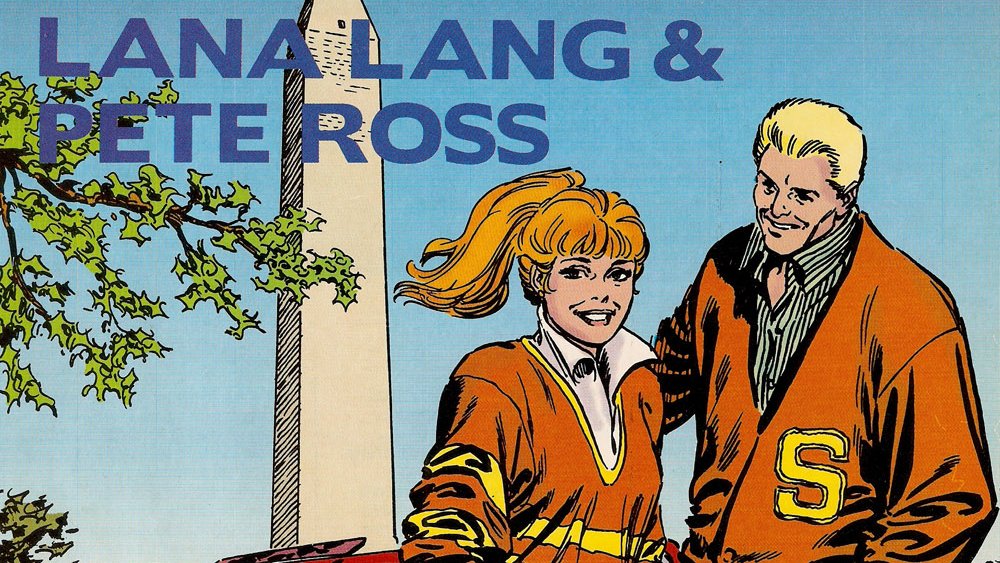 Lana Lang and Pete Ross, from DC Comics