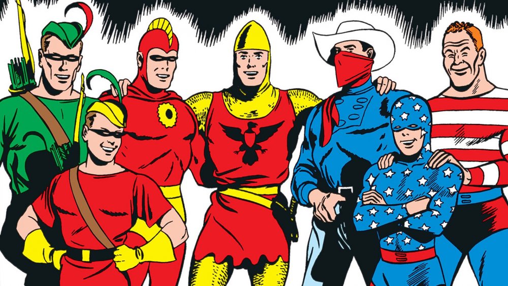 The Seven Soldiers of Victory from DC Comics