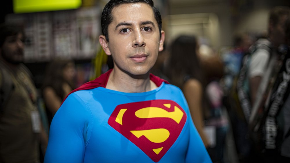 A Superman cosplayer at San Diego Comic-Con 2019