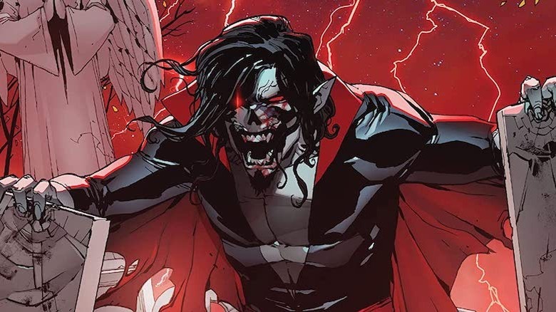 Morbius in the pages of Marvel Comics