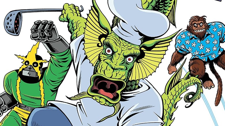 Fin Fang Foom as chef