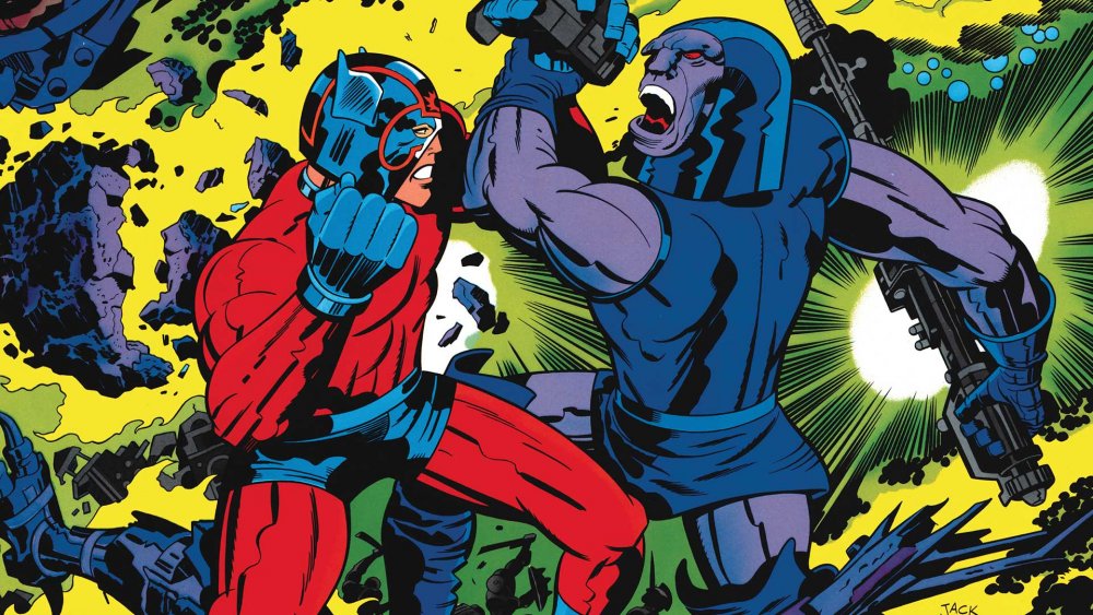 Orion battles Darkseid in Jack Kirby's Fourth World saga from DC Comics