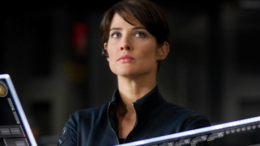 Cobie Smulders as Maria Hill in The Avengers