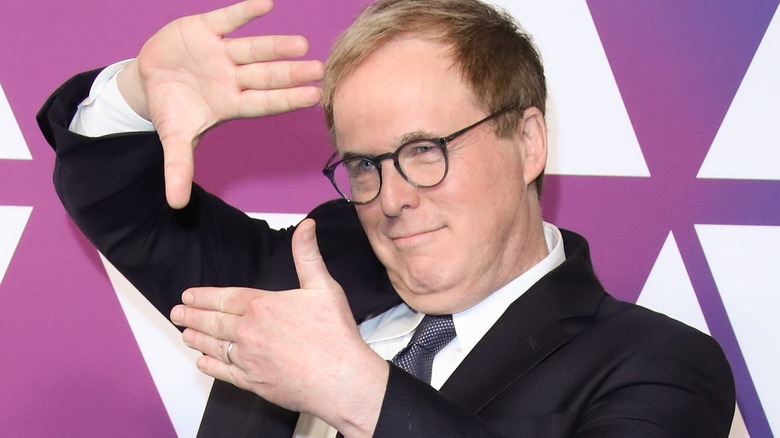 Brad Bird framing with hands