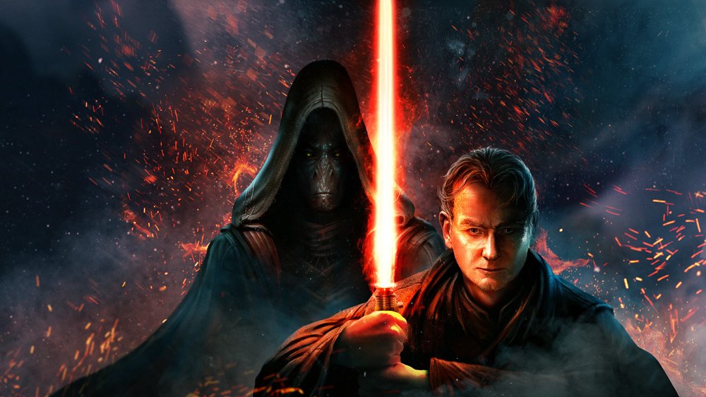 Darth Plagueis and Darth Sidious, from the Brazilian cover art to the novel Star Wars: Darth Plagueis