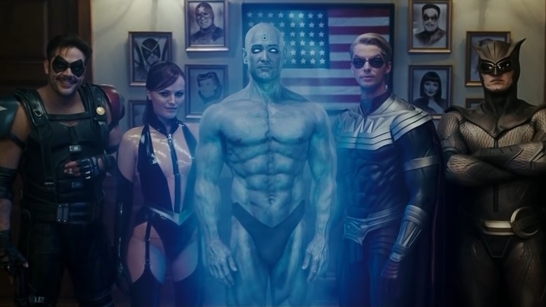 The Watchmen posing together