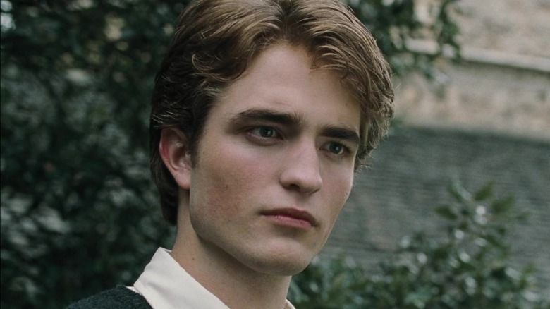 Cedric Diggory looking serious