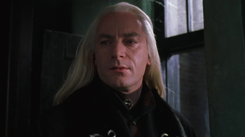 Lucius Malfoy looking imperious