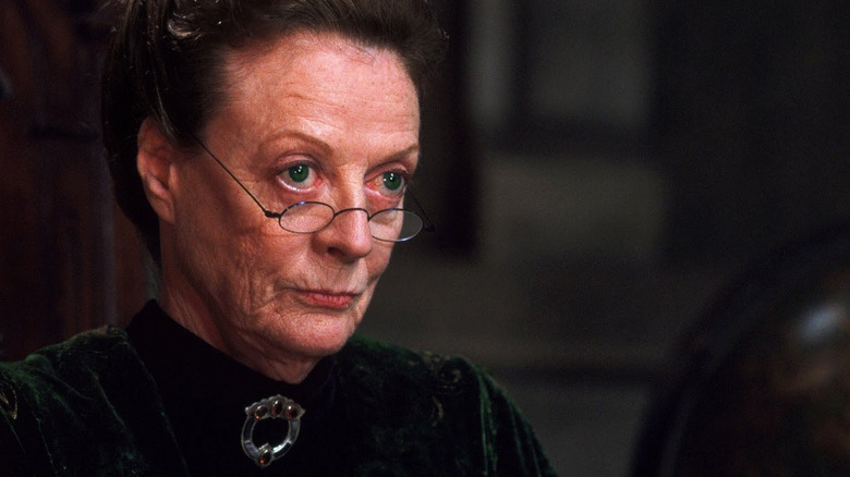 McGonagall looking stern