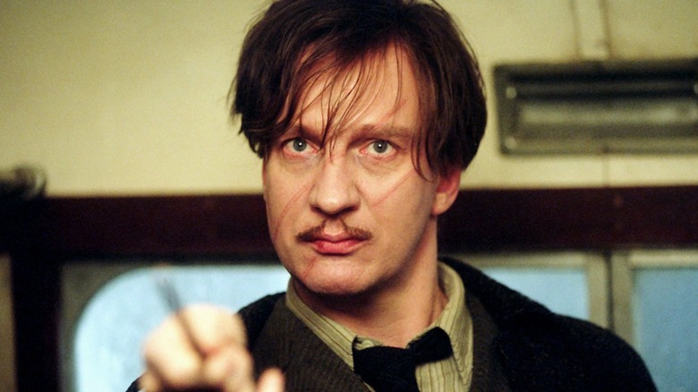 Remus Lupin pointing wand