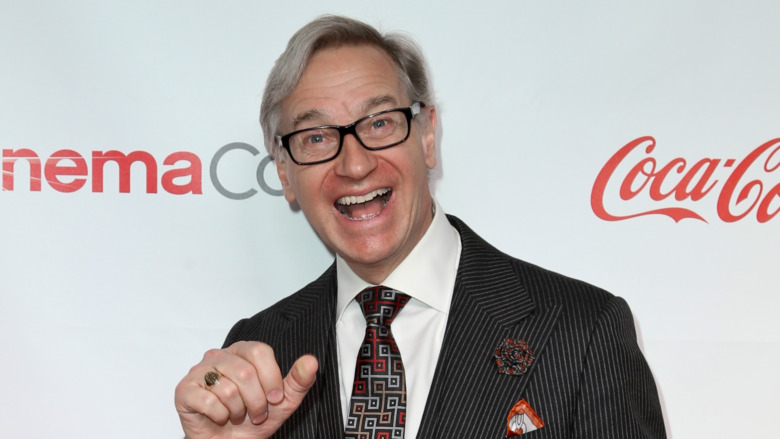 Paul Feig on the red carpet