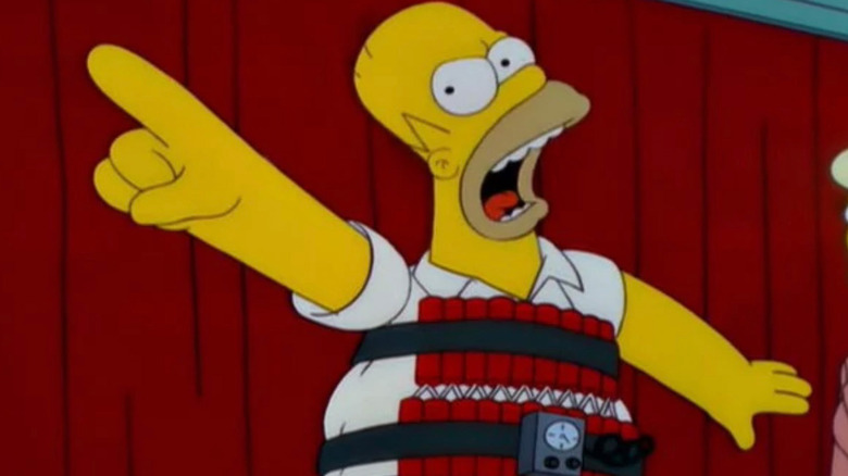 Homer in the vest