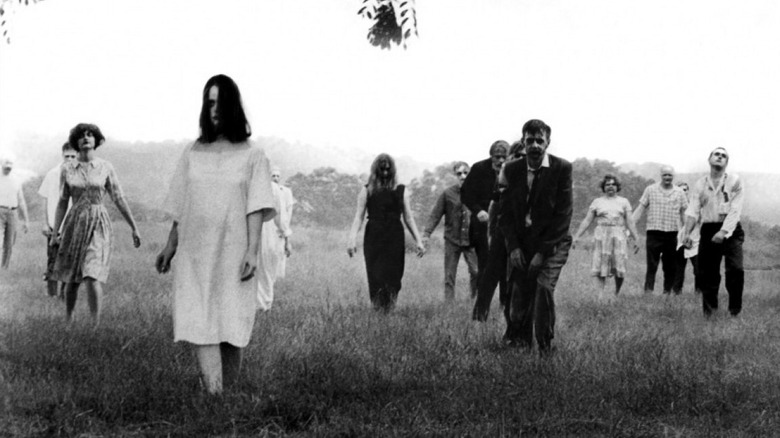 Zombies in The Night of The Living Dead