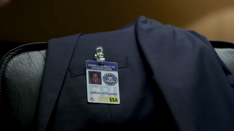 Hotch's badge