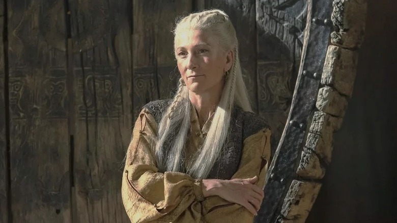 Rhaenys Targaryen looks on