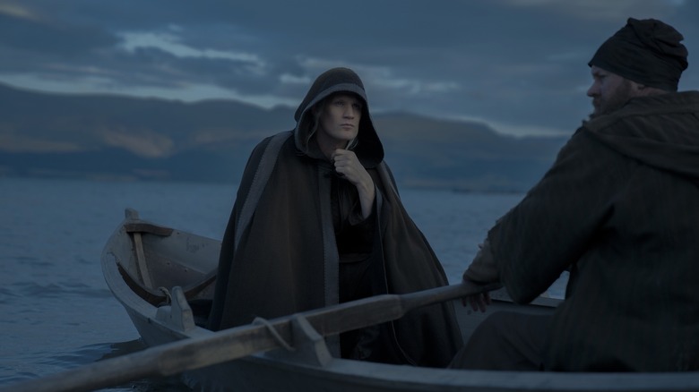 Daemon hooded cloak in boat