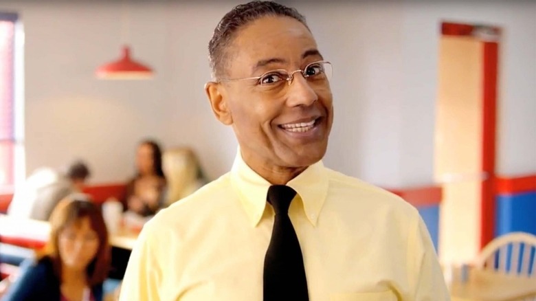 Giancarlo Esposito Gus Fring smiling commercial