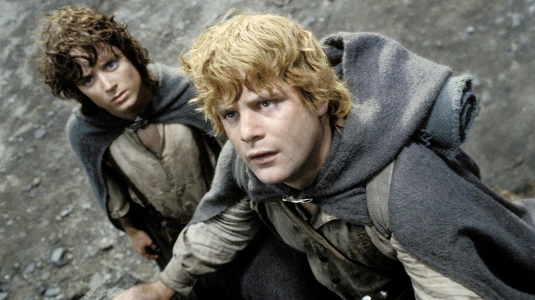 Sam and Frodo in Lord of the Rings