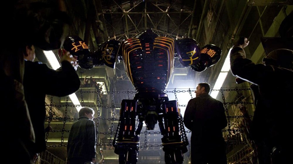 Dakota Goyo and Hugh Jackman in Real Steel