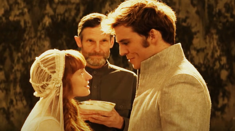 Finnick getting married to Annie