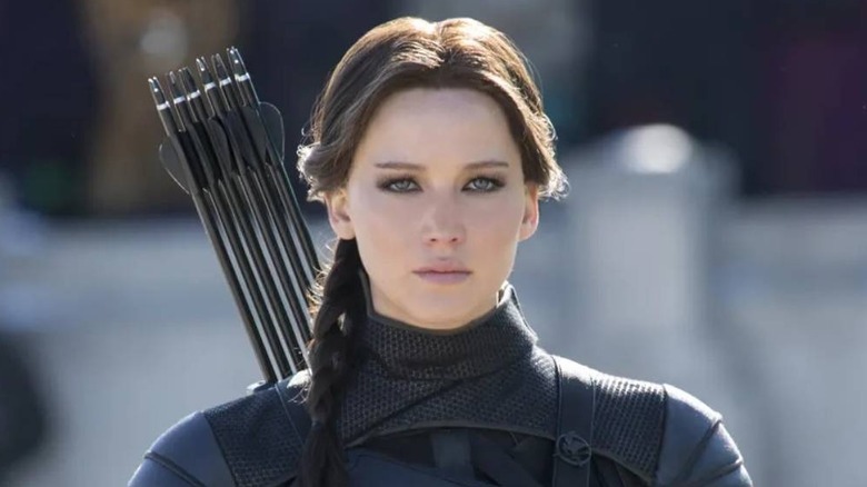 Katniss with arrows