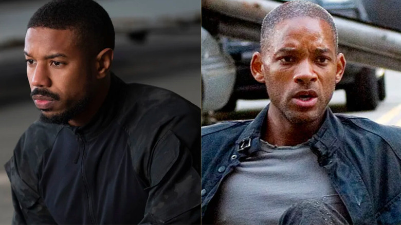 Michael B. Jordan and Will Smith in I Am Legend sequel