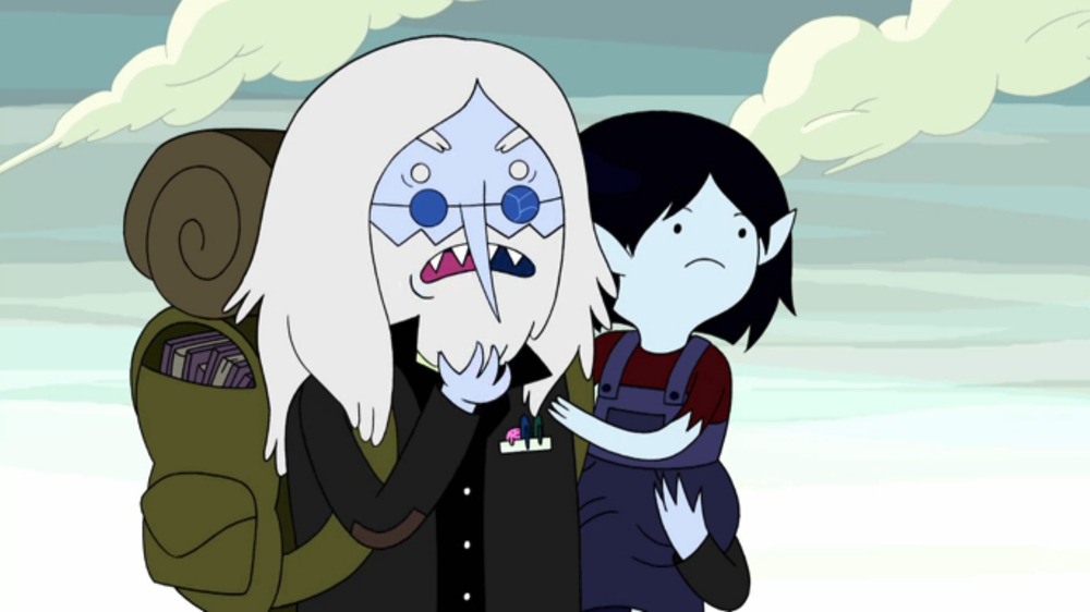 Simon Petrikov and Marceline in Adventure Time