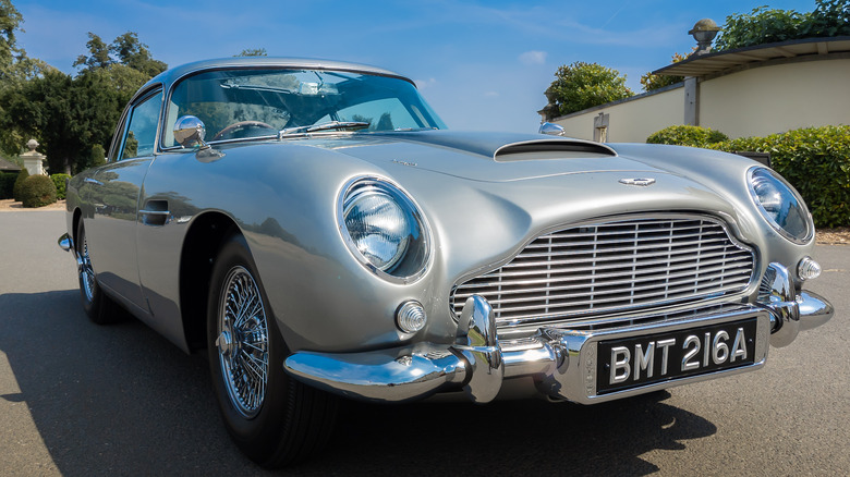 Aston Martin DB5 in close up