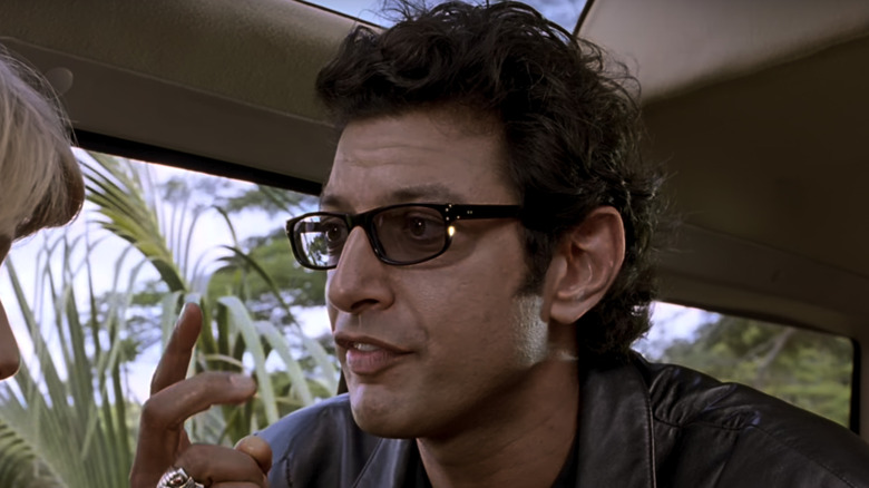 Jeff Goldblum as Dr. Ian Malcolm in Jurassic Park