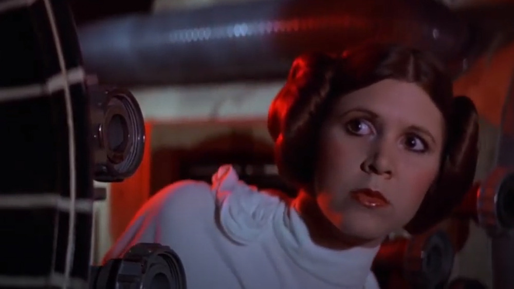 Star Wars Princess Leia Peeking