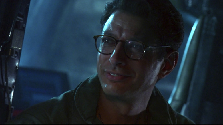 Jeff Goldblum smiling in Independence Day