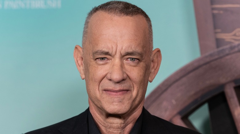 Tom Hanks smiling