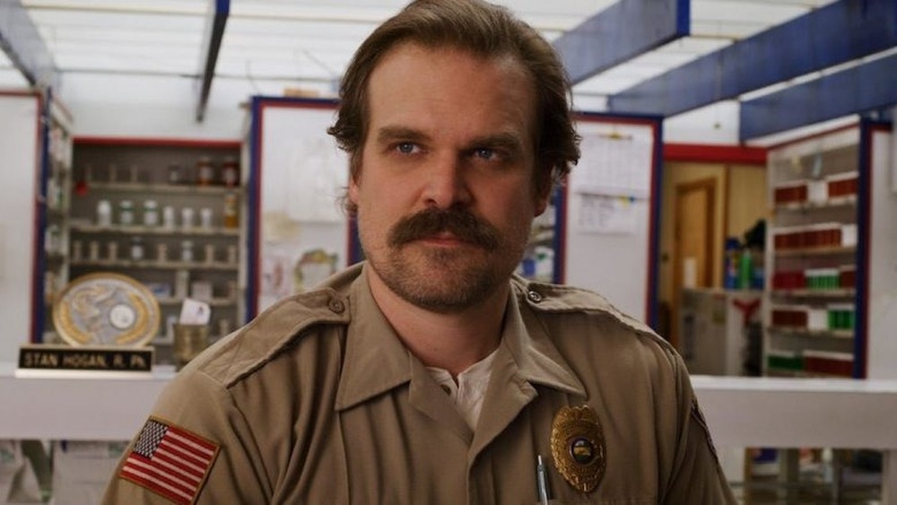 Sheriff Jim Hopper in uniform