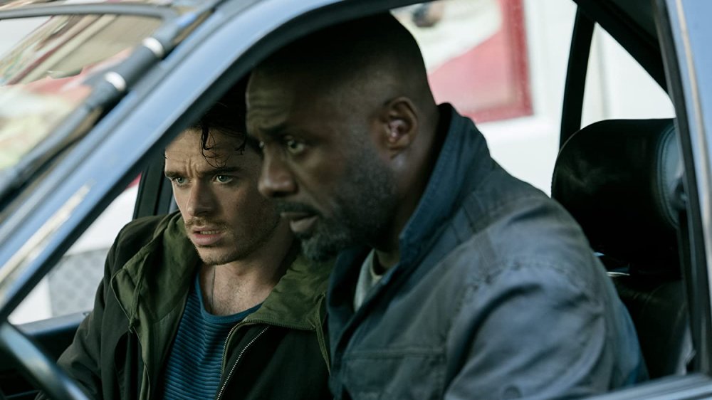 Richard Madden and Idris Elba in The Take