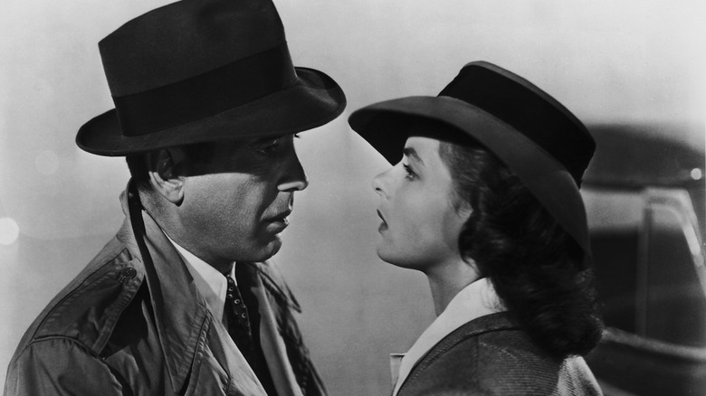 Humphrey Bogart and Ingrid Bergman in Casablanca