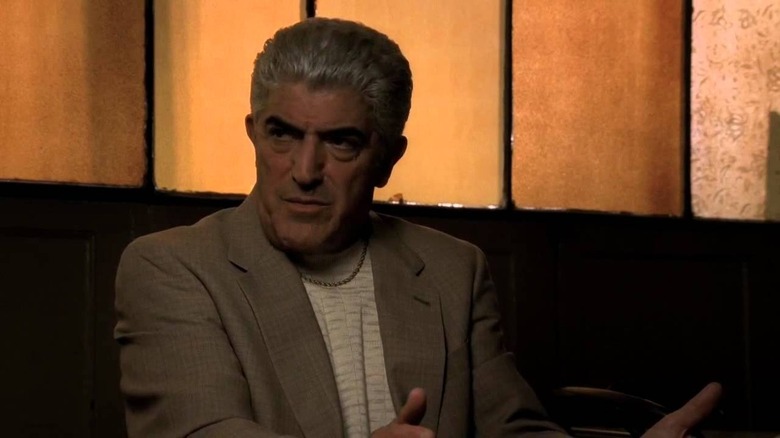 Phil Leotardo glares