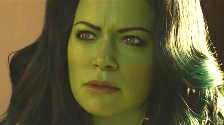 She-Hulk looking confused