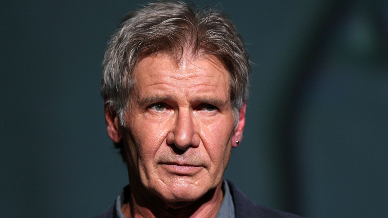 Harrison Ford smirking 