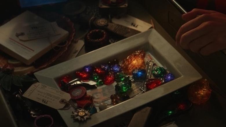 Infinity Stones in a drawer