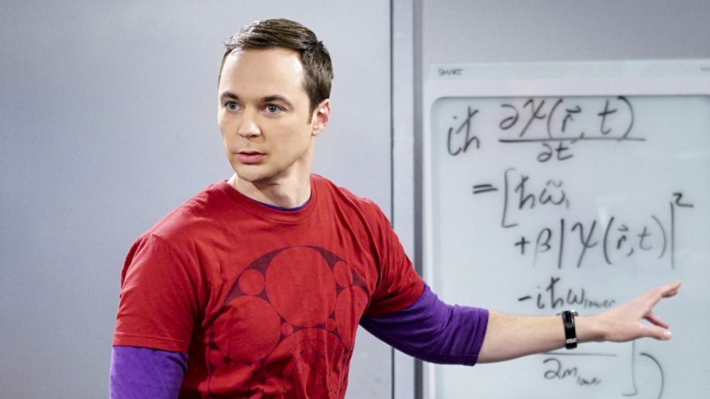 Jim Parsons as Sheldon Cooper on The Big Bang Theory