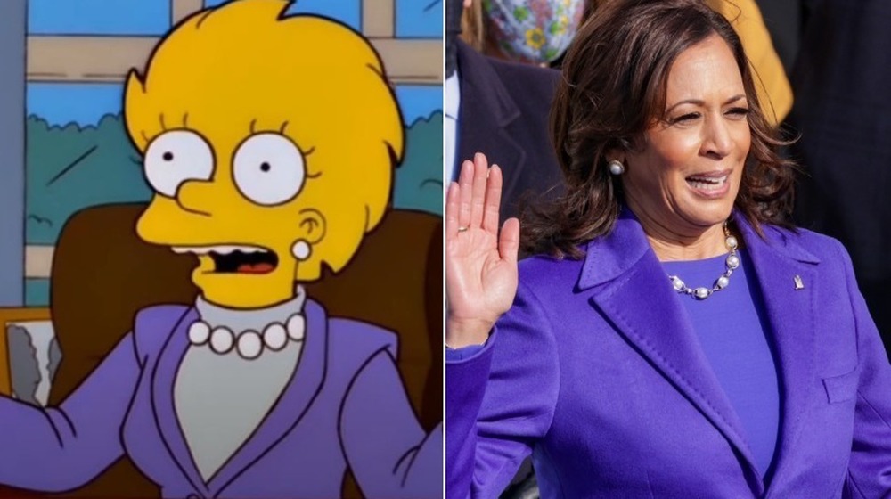 Lisa Simpson Kamala Harris