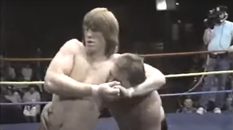 Mike Von Erich wrestling