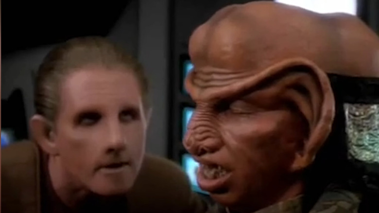 Quark and Odo talk