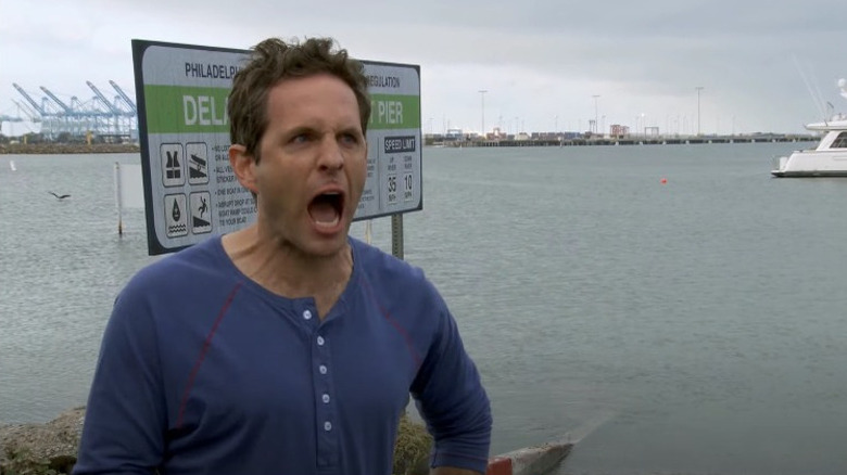 Dennis Reynolds yelling