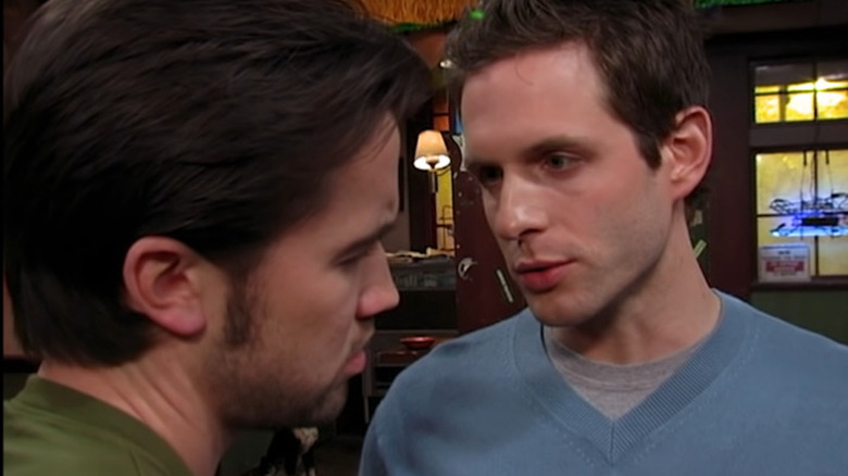 Dennis talking to Mac