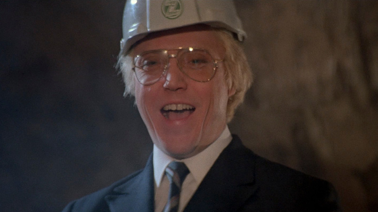 Max Zorin in hard hat