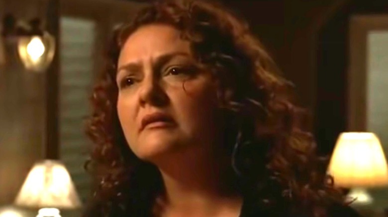 Janice upset in The Sopranos